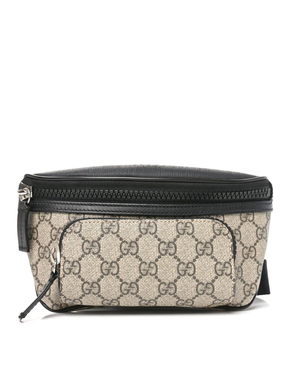 Gucci Gg Supreme Belt Bag Black #285569G95B